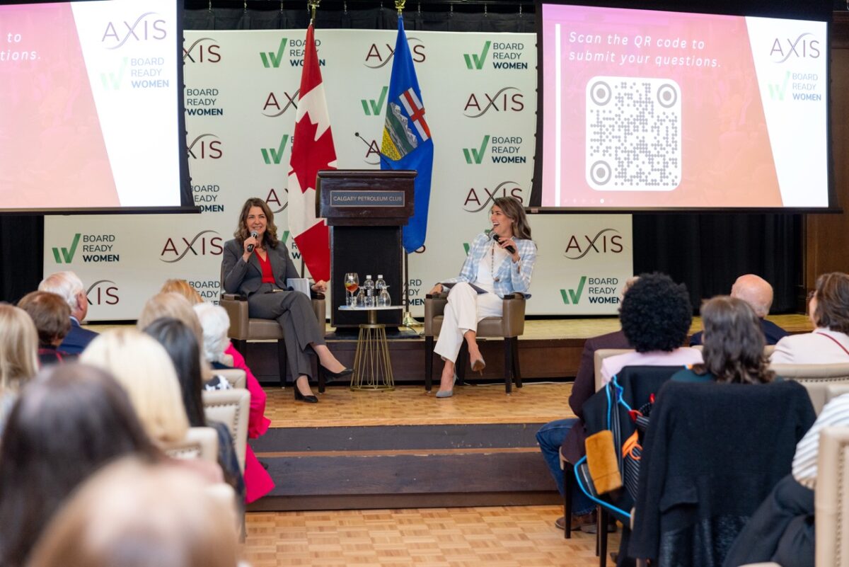 Axis Connects Convenes Over 300 Leaders for High-Impact Dialogue with Premier Danielle Smith